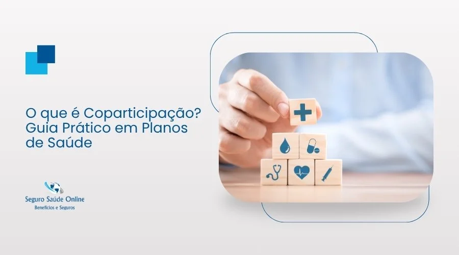 Gráfico demonstrando a redução da mensalidade fixa ao adotar o modelo de coparticipação em planos de saúde.