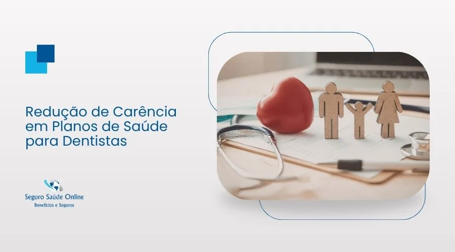 Documentos e aprovações ilustrando o processo de redução de carência em apólices de saúde.